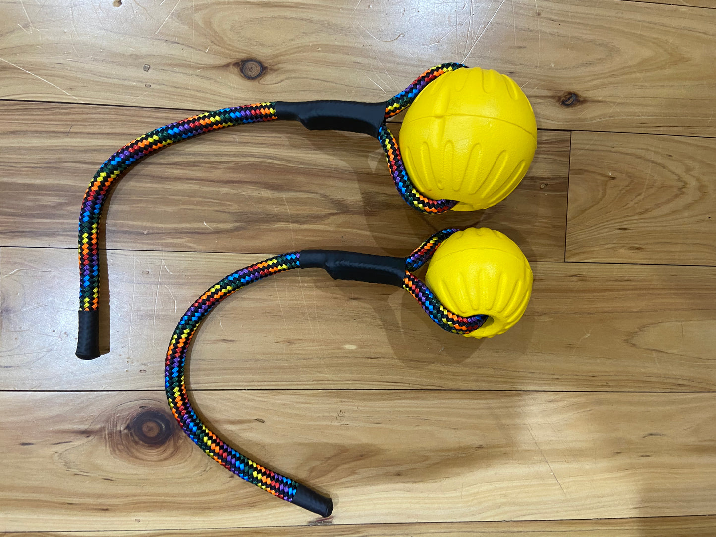 Starmark Durafoam Ball with Wildhunde Rope Handle