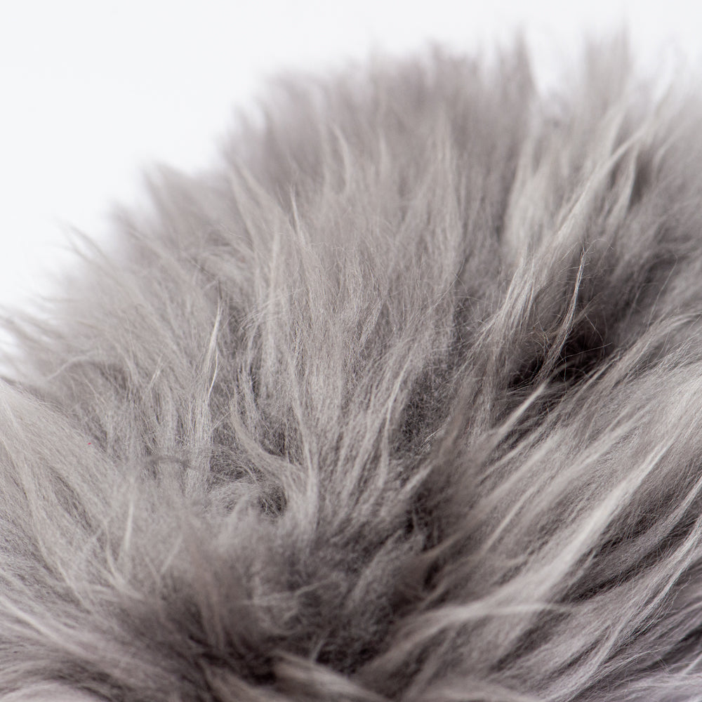 Wild-Tug Wattle Ultra Fluff Sheepskin Bungee Tug Toy with Padded Handle
