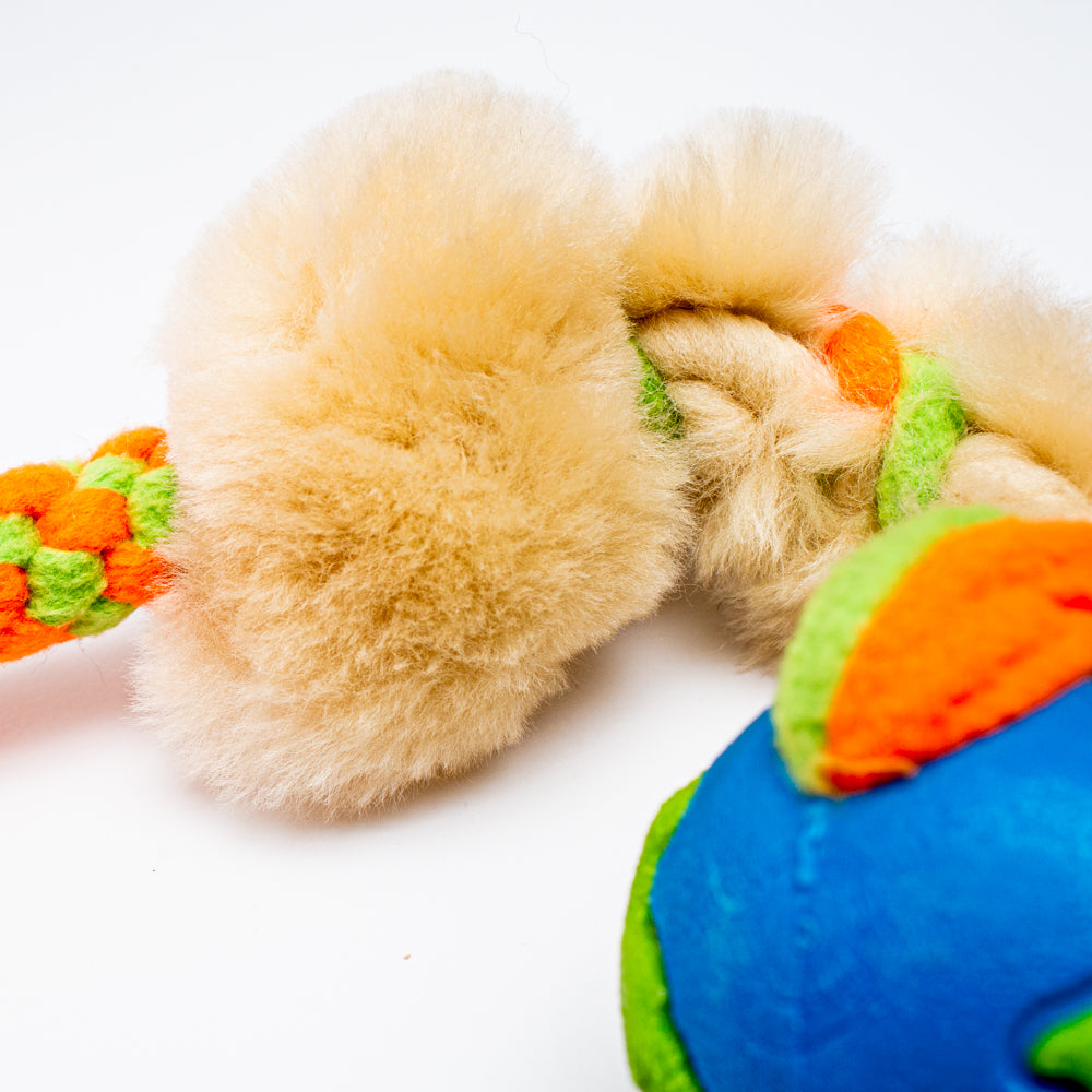 Orbee-Tuff Sheepskin Tug