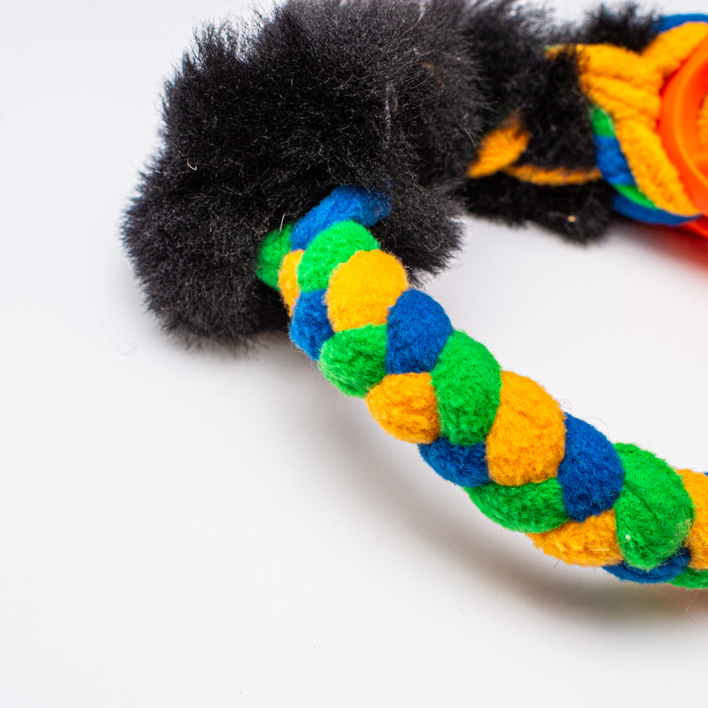 Triple Twist Sheepskin and Ball Tug