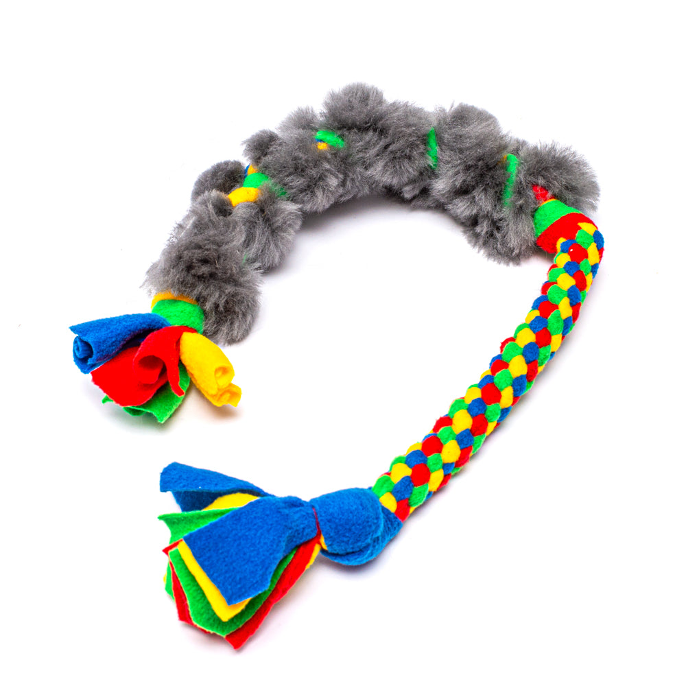 Zoom and Chase Sheepskin Tug