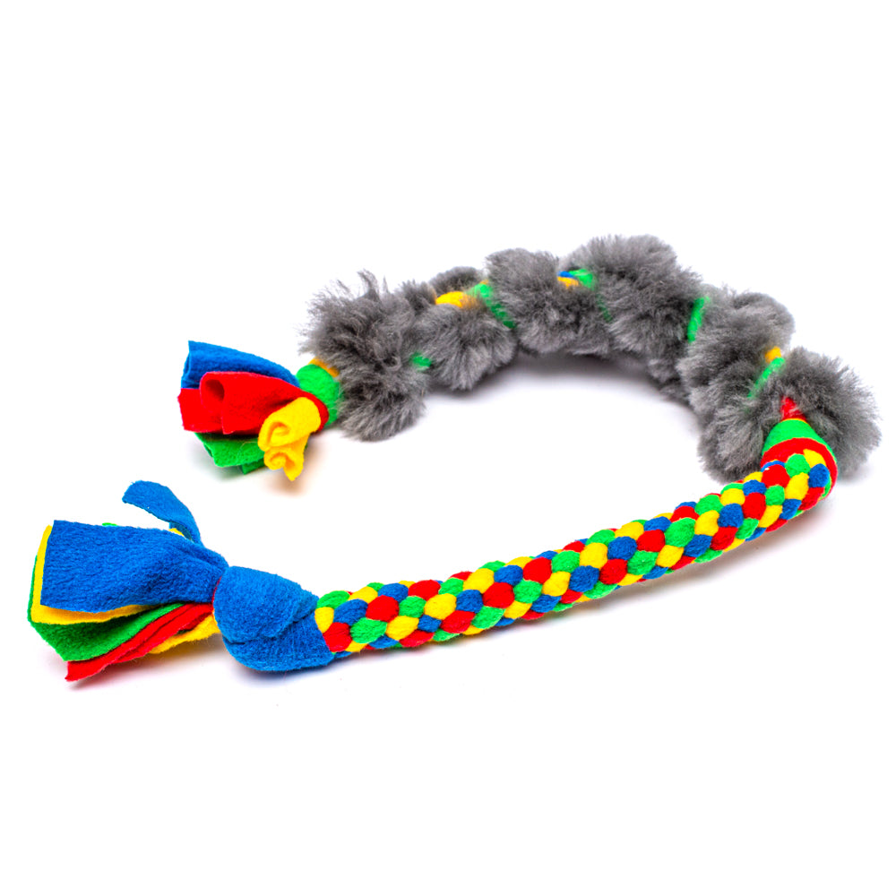 Zoom and Chase Sheepskin Tug