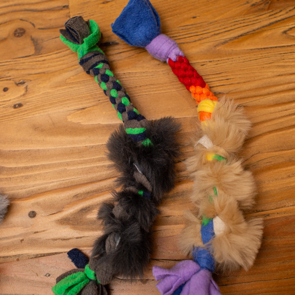 Zoom and Tug Sheepskin Toy