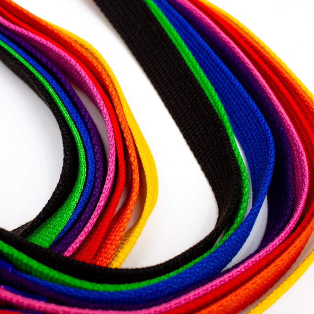 Cotton Webbing Leash 6ft (180cm/1.8m) with Locking Carabiner