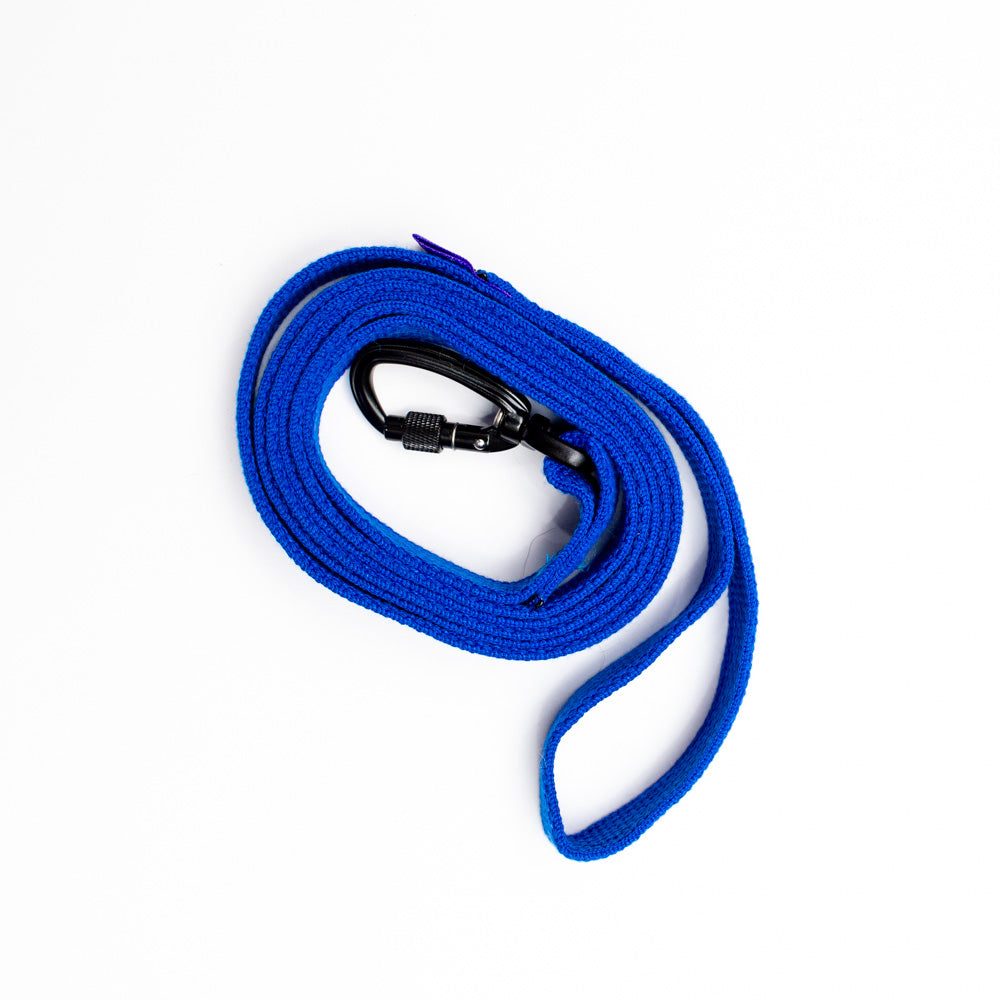 Cotton Webbing Leash 6ft (180cm/1.8m) with Locking Carabiner