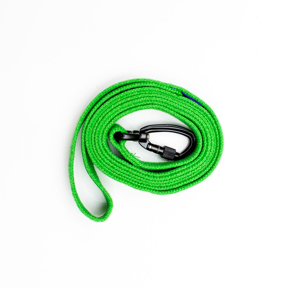 Cotton Webbing Leash 6ft (180cm/1.8m) with Locking Carabiner