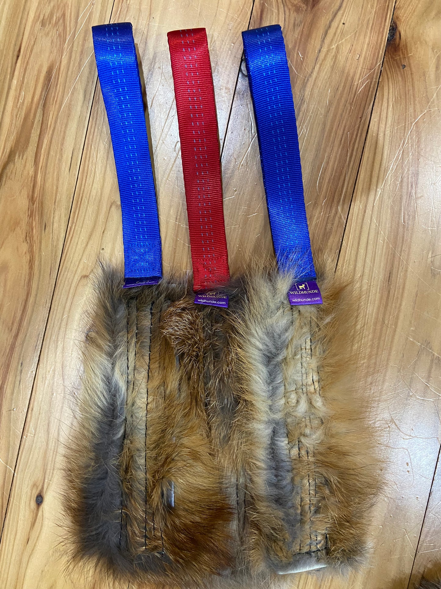 Wild-Tug Fox Tug Toy with Handle
