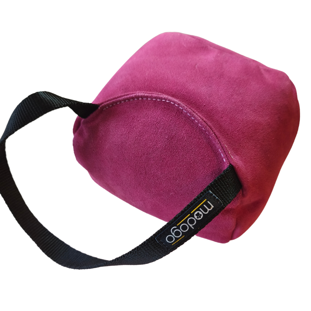 Modogo Leather Tug Ball- Small 10cm