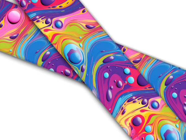 Custom UV Printed BioThane Collar- Made To Order