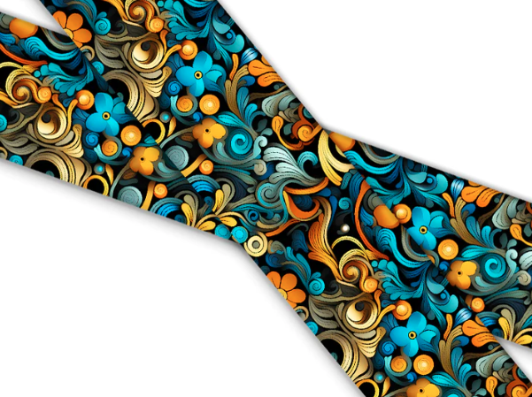 Custom UV Printed BioThane Collar- Made To Order