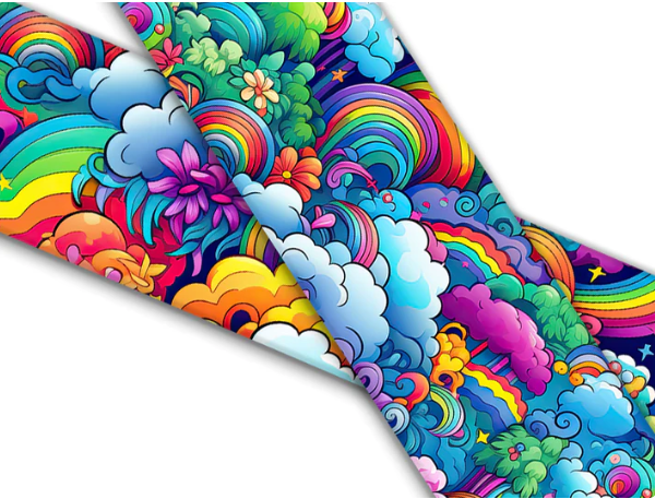 Custom UV Printed BioThane Collar- Made To Order