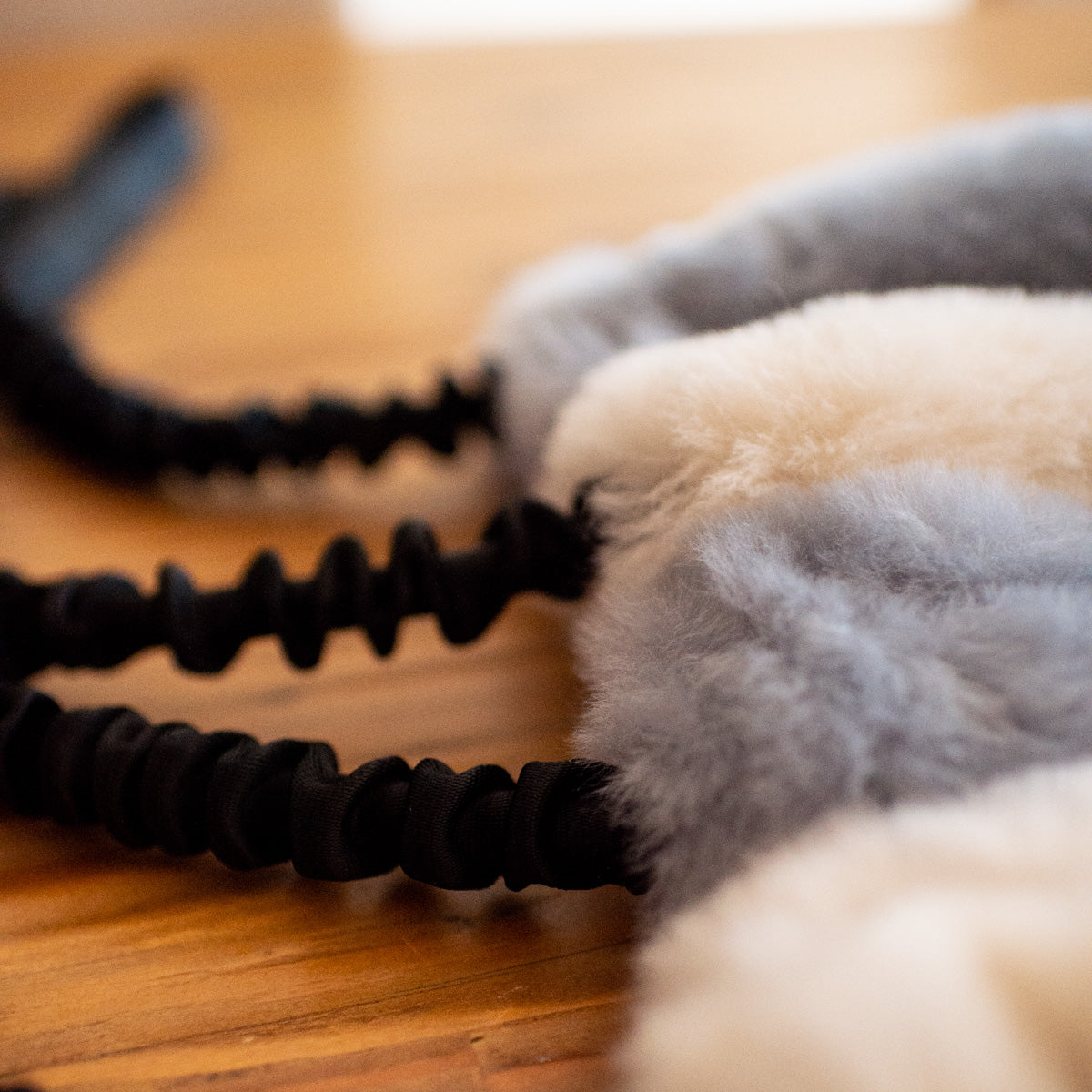 Wild-Tug Sheepskin Bungee Tug Toy
