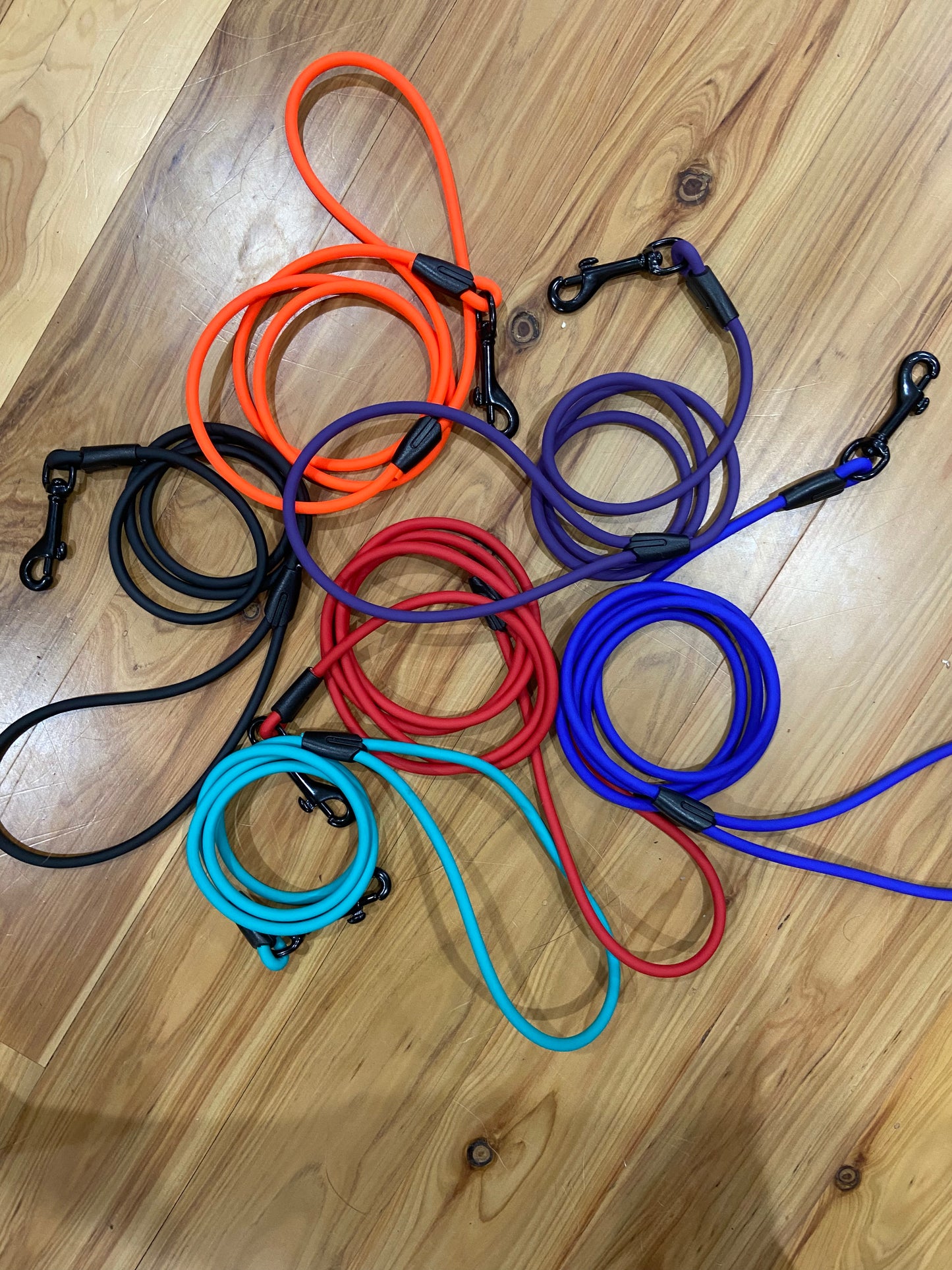 Biothane 1/4"(6mm) Beta Rope 6ft Leash (180cm/1.8m)
