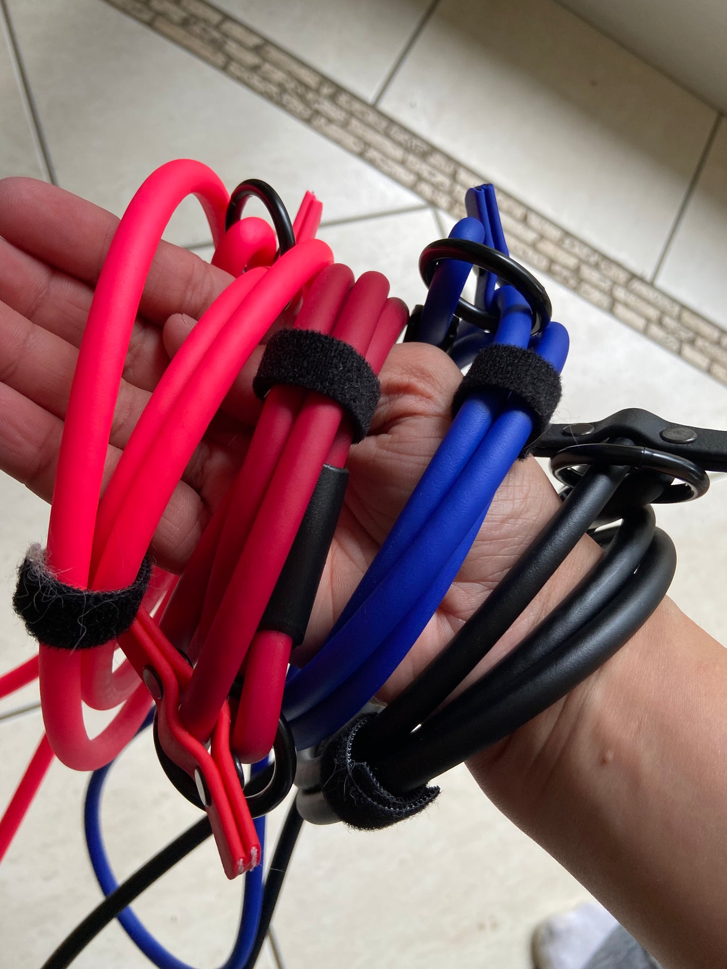 Biothane 5/16"(8mm) Granite Rope Slip Leash