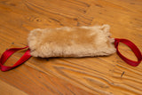 Wild-Tug Long Double Handle Sheepskin Tug Toy