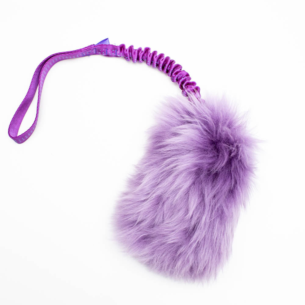 Wild-Tug Ultra Fluff Sheepskin Bungee Tug Toy