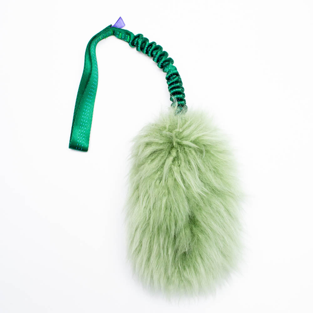 Wild-Tug Ultra Fluff Sheepskin Bungee Tug Toy