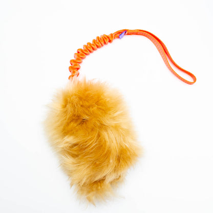 Wild-Tug Ultra Fluff Sheepskin Bungee Tug Toy