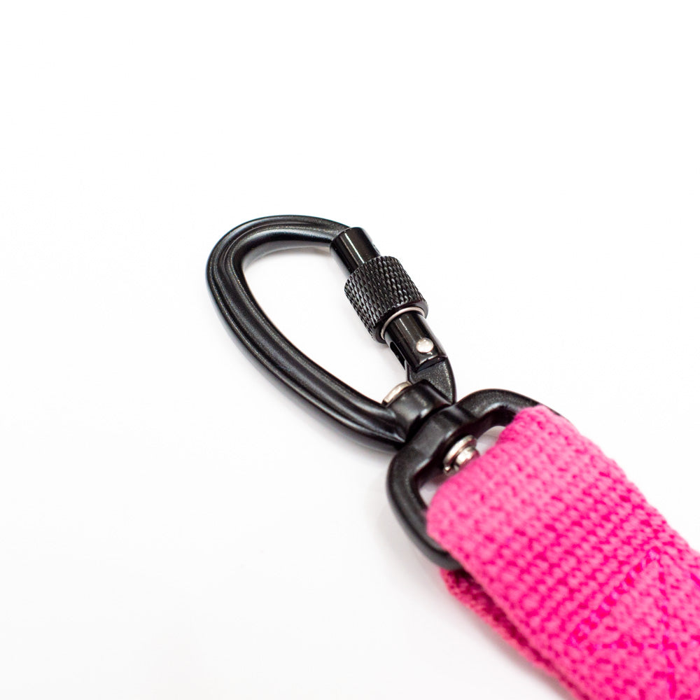Cotton Webbing Leash 4ft (120cm/1.2m) with Locking Carabiner
