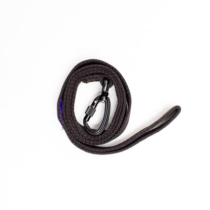 Cotton Webbing Leash 4ft (120cm/1.2m) with Locking Carabiner
