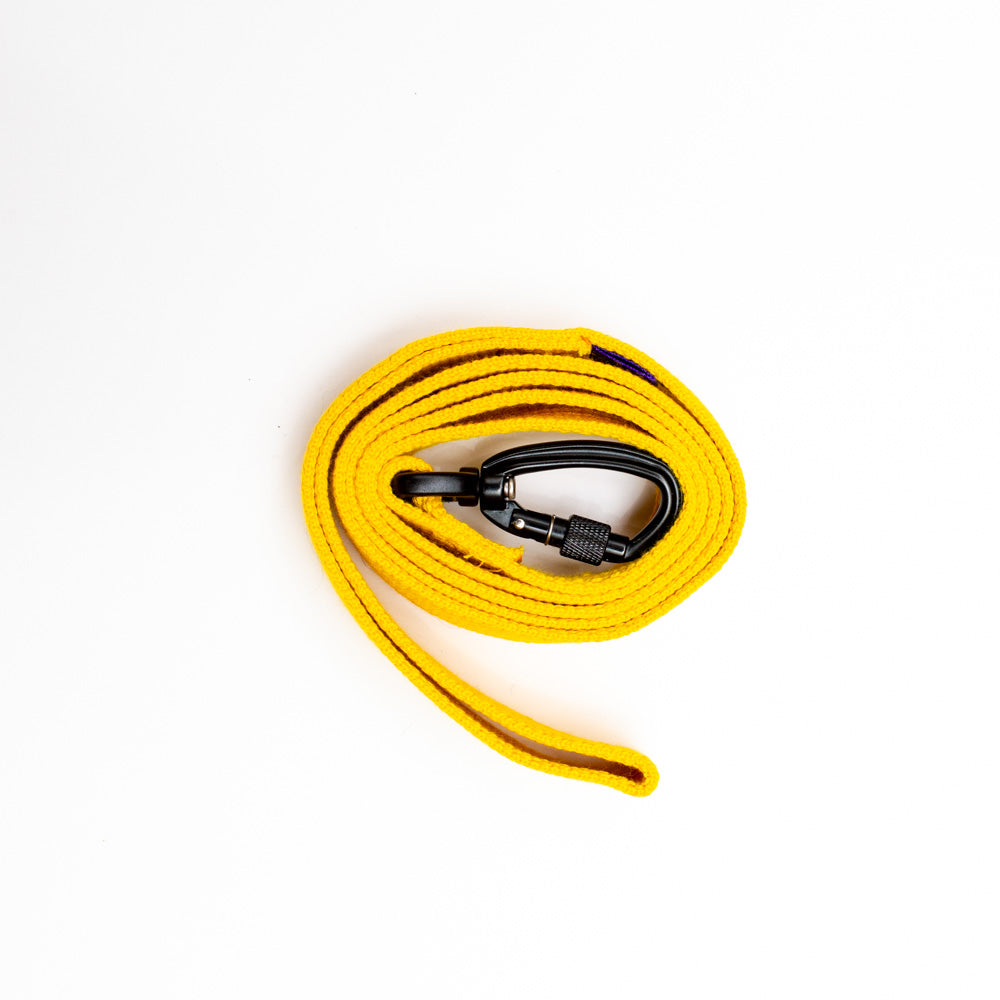 Cotton Webbing Leash 4ft (120cm/1.2m) with Locking Carabiner