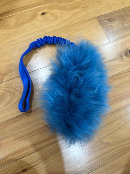 Wild-Tug Ultra Fluff Sheepskin Bungee Tug Toy