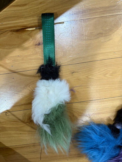 1 inch Wide Handle Mixed Sheepskin Frankenstein Scrappy Wild-Tugs