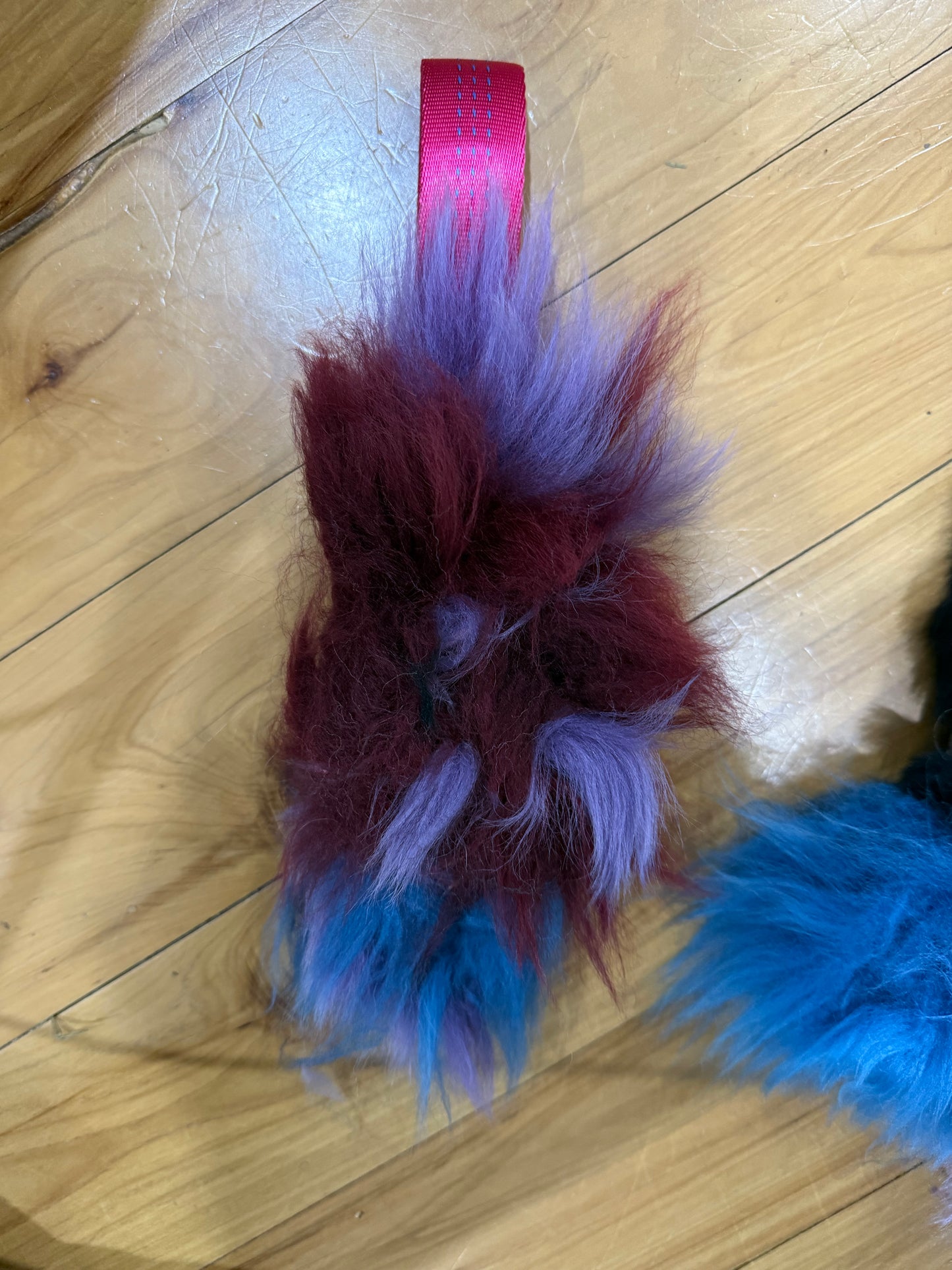 1 inch Wide Handle Mixed Sheepskin Frankenstein Scrappy Wild-Tugs