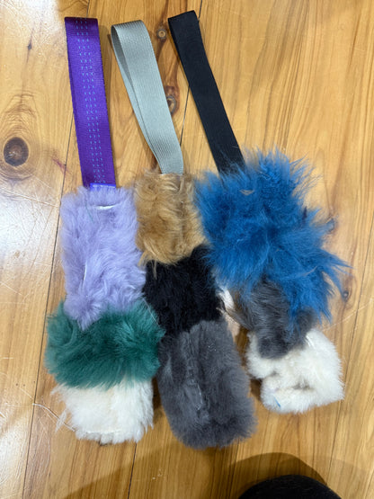 1 inch Wide Handle Mixed Sheepskin Frankenstein Scrappy Wild-Tugs