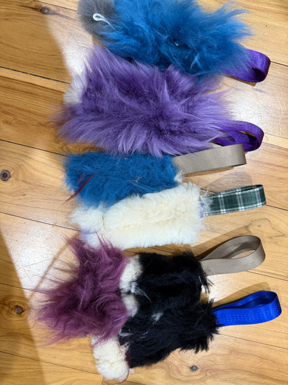 1 inch Wide Handle Mixed Sheepskin Frankenstein Scrappy Wild-Tugs