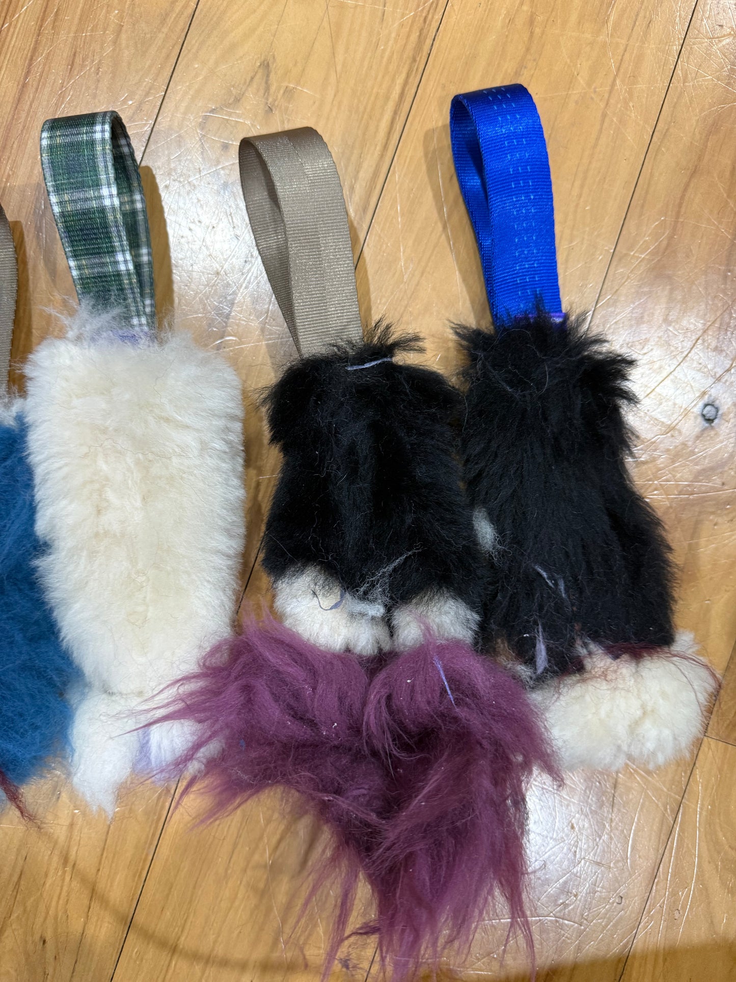 1 inch Wide Handle Mixed Sheepskin Frankenstein Scrappy Wild-Tugs