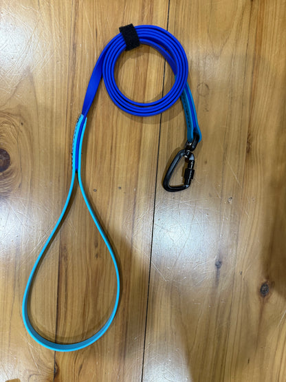 Biothane Microlight Special Edition 4ft 3 Tone Lead with Carabiner