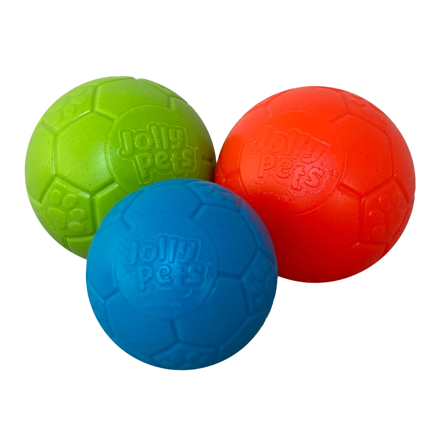 Jolly Pets Mini Soccer Ball Bouncy Play Ball for Active Pets