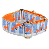 2 Hounds 2 Inch Wide Fabric Martingale Collar